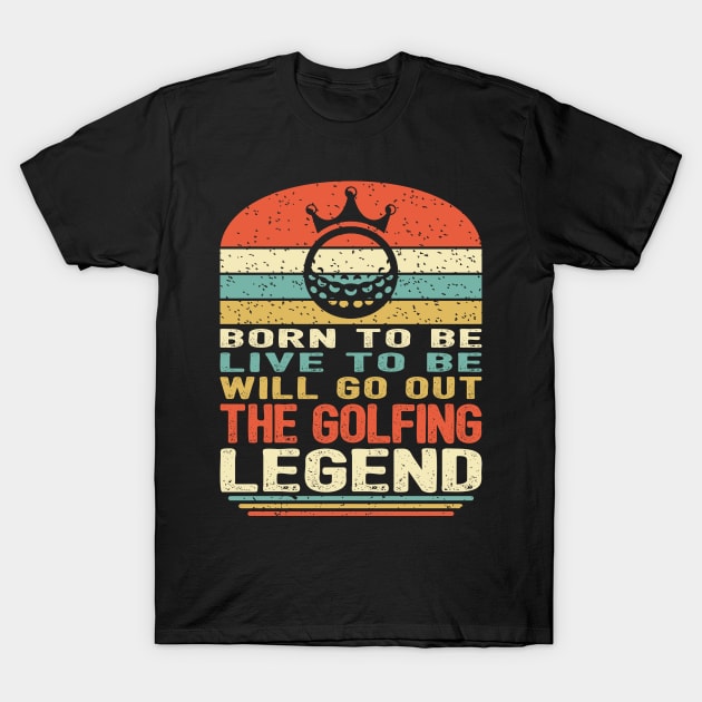 The Golfing Legend T-Shirt by pa2rok